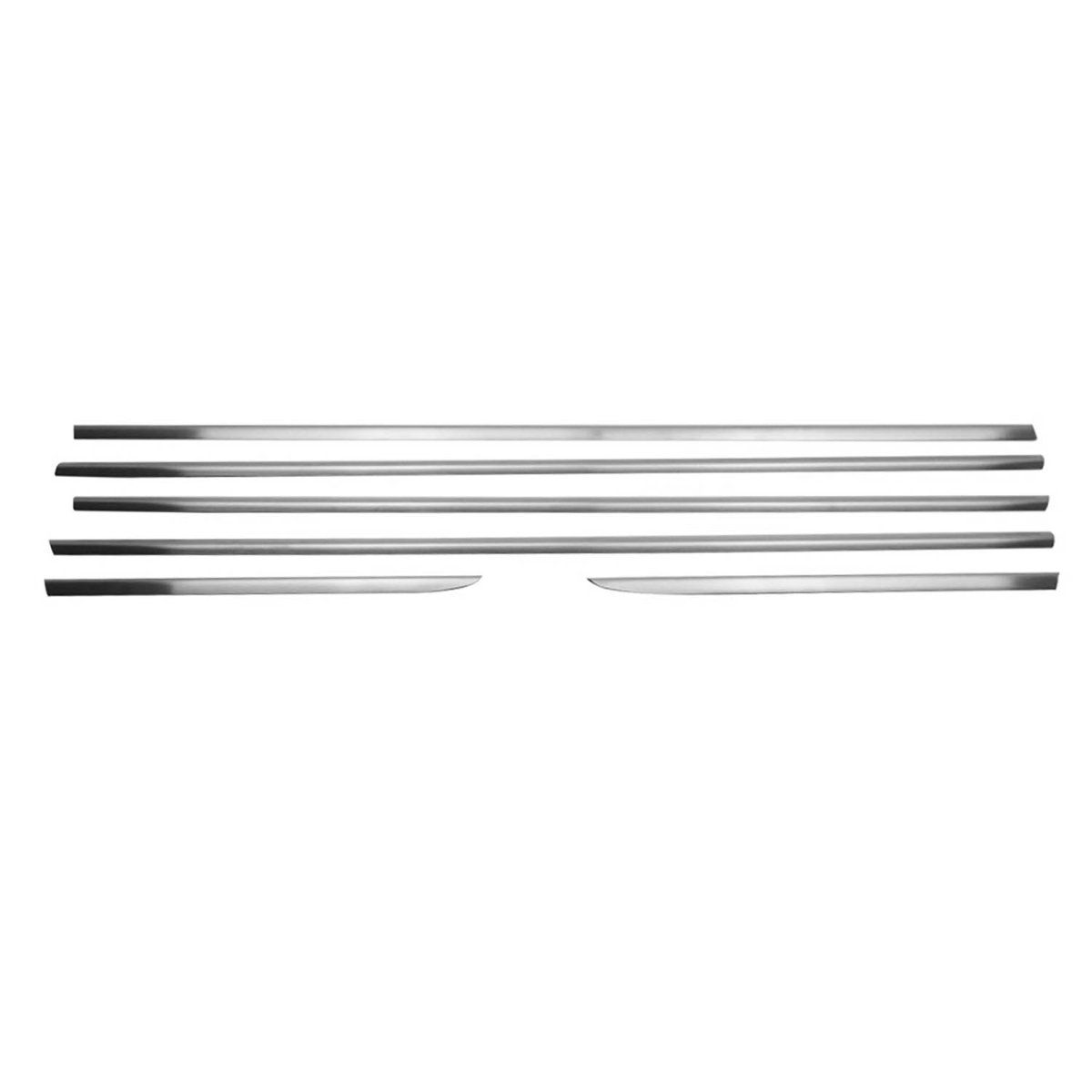 Lexus GX460 Window Trim - Omac - S.Steel - Brushed Silver Lexus GX460 Window Trim - Omac - S.Steel - Brushed Silver